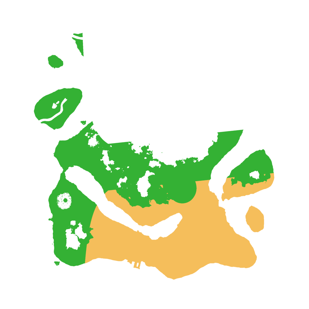 Biome Rust Map: Procedural Map, Size: 3000, Seed: 778350