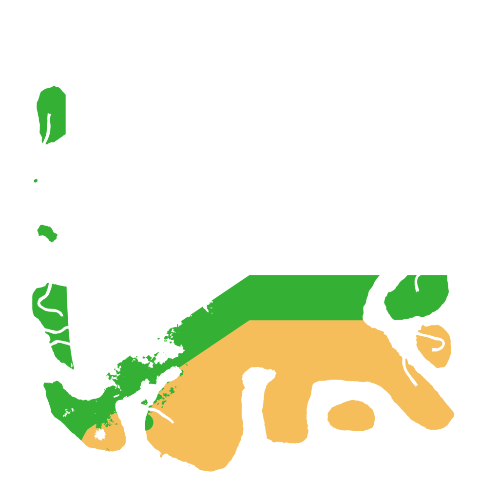 Biome Rust Map: Procedural Map, Size: 4000, Seed: 89654