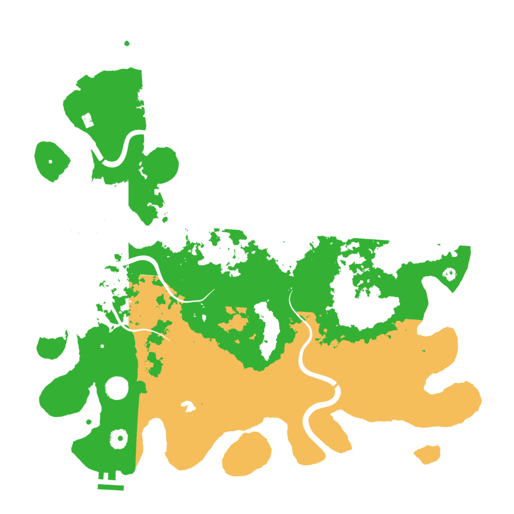 Biome Rust Map: Procedural Map, Size: 4000, Seed: 1907752508