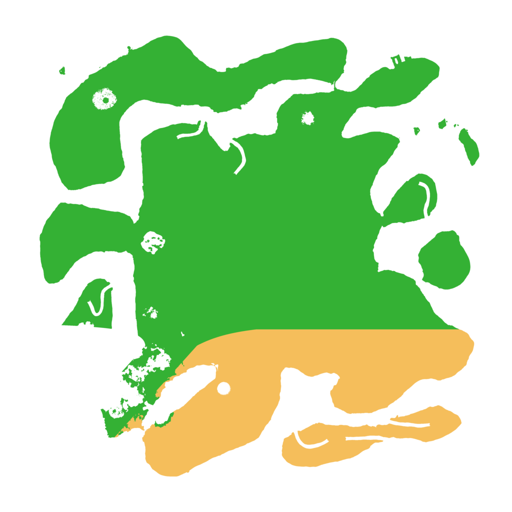 Biome Rust Map: Procedural Map, Size: 3500, Seed: 979375328