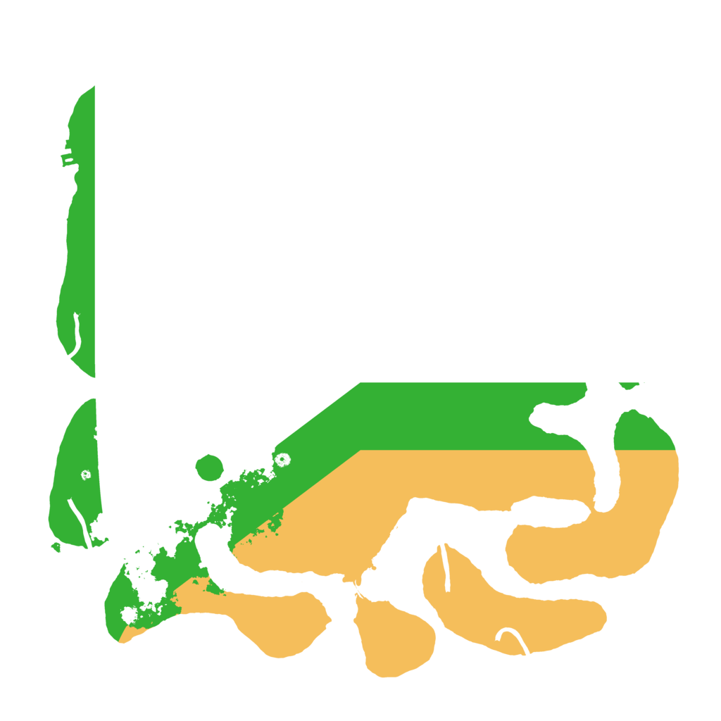 Biome Rust Map: Procedural Map, Size: 3700, Seed: 8395623