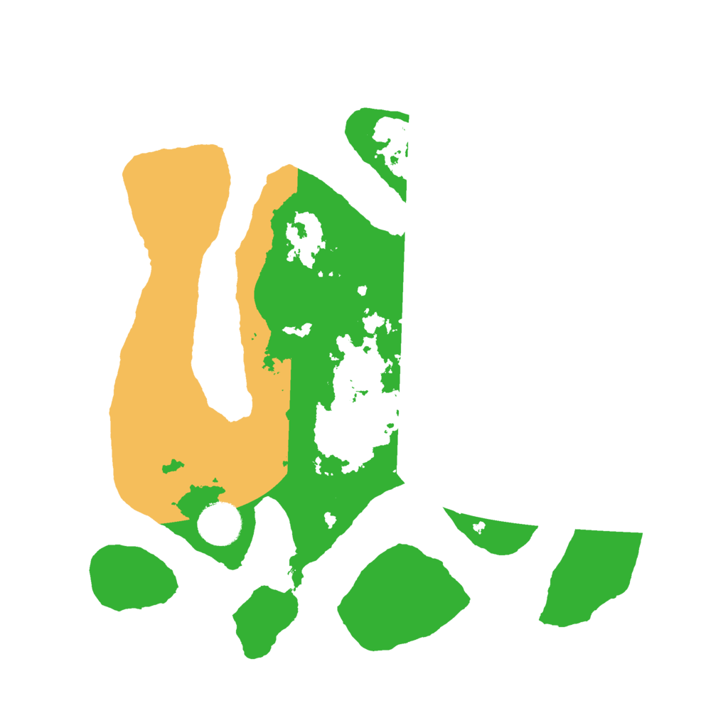 Biome Rust Map: Barren, Size: 3000, Seed: 2500