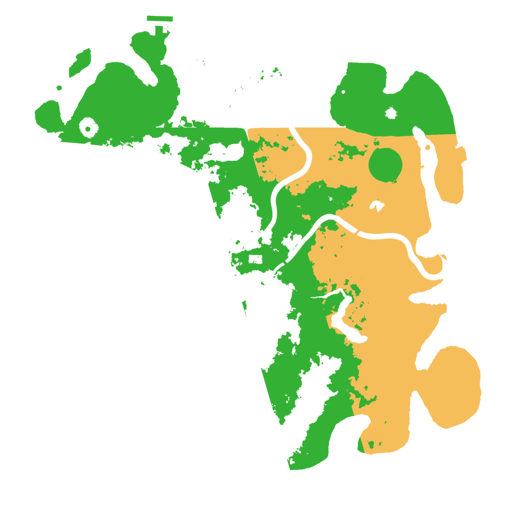 Biome Rust Map: Procedural Map, Size: 4000, Seed: 867200