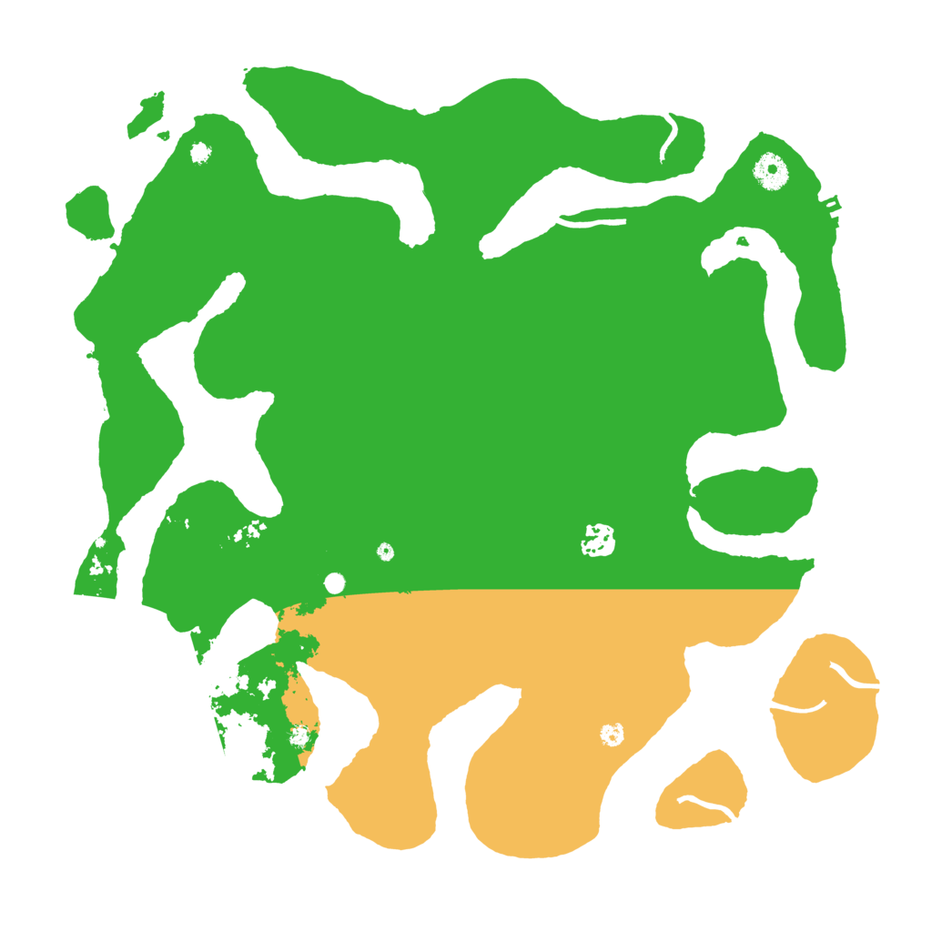 Biome Rust Map: Procedural Map, Size: 4000, Seed: 867200