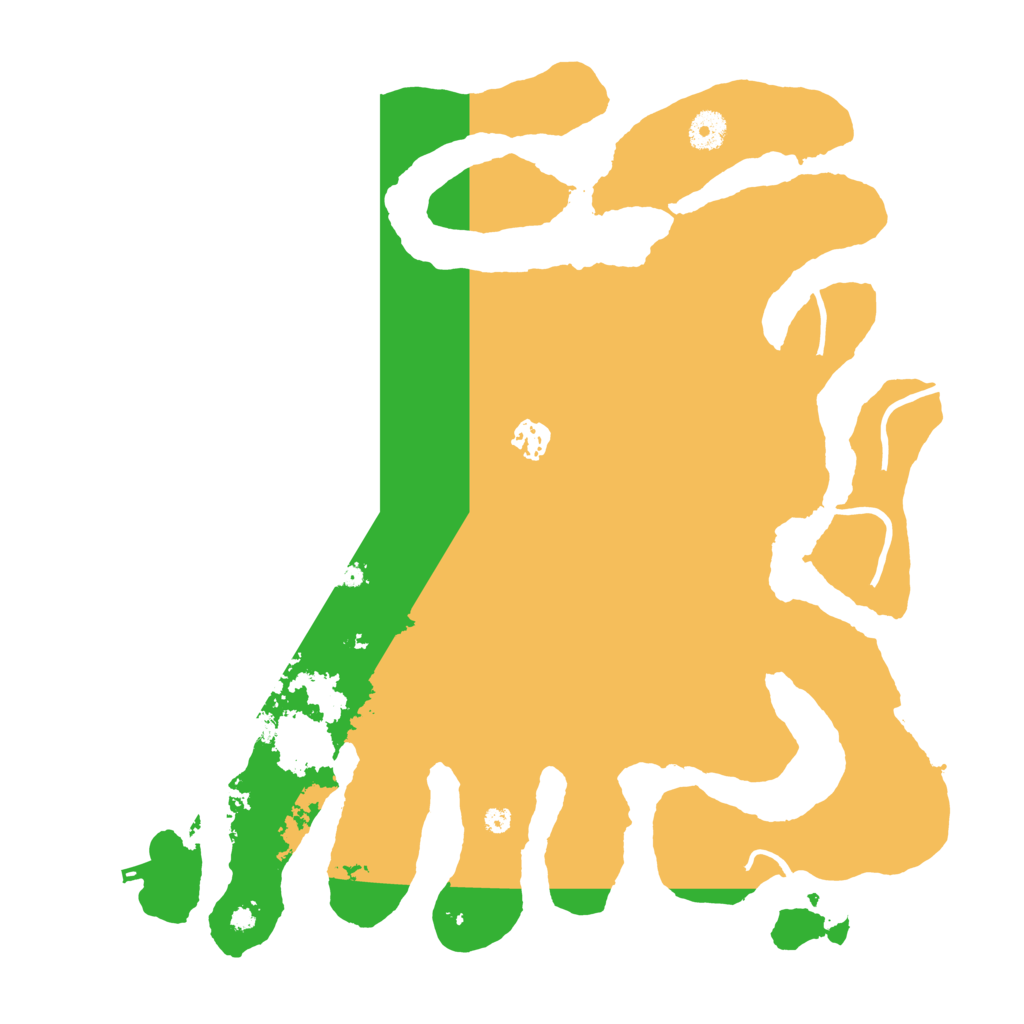 Biome Rust Map: Procedural Map, Size: 4000, Seed: 452314