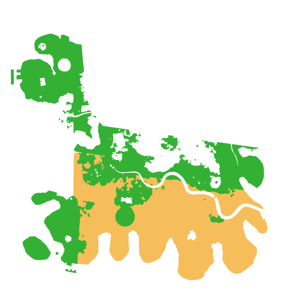 Biome Rust Map: Procedural Map, Size: 4000, Seed: 967042