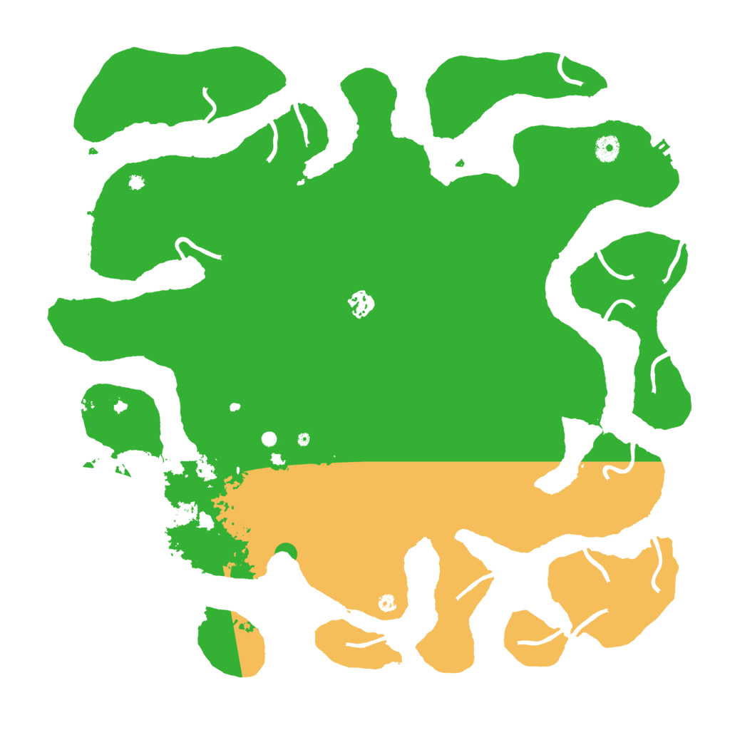 Biome Rust Map: Procedural Map, Size: 4250, Seed: 16855