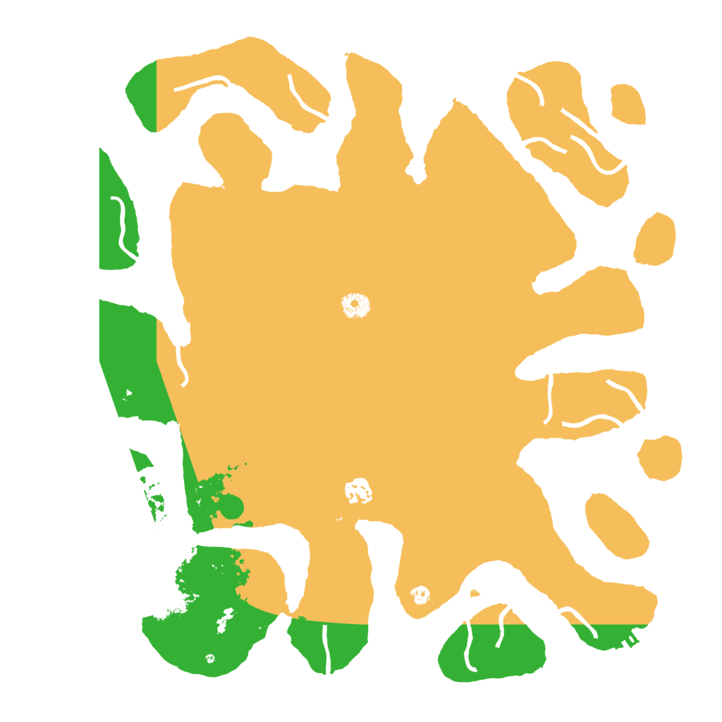 Biome Rust Map: Procedural Map, Size: 4000, Seed: 159358
