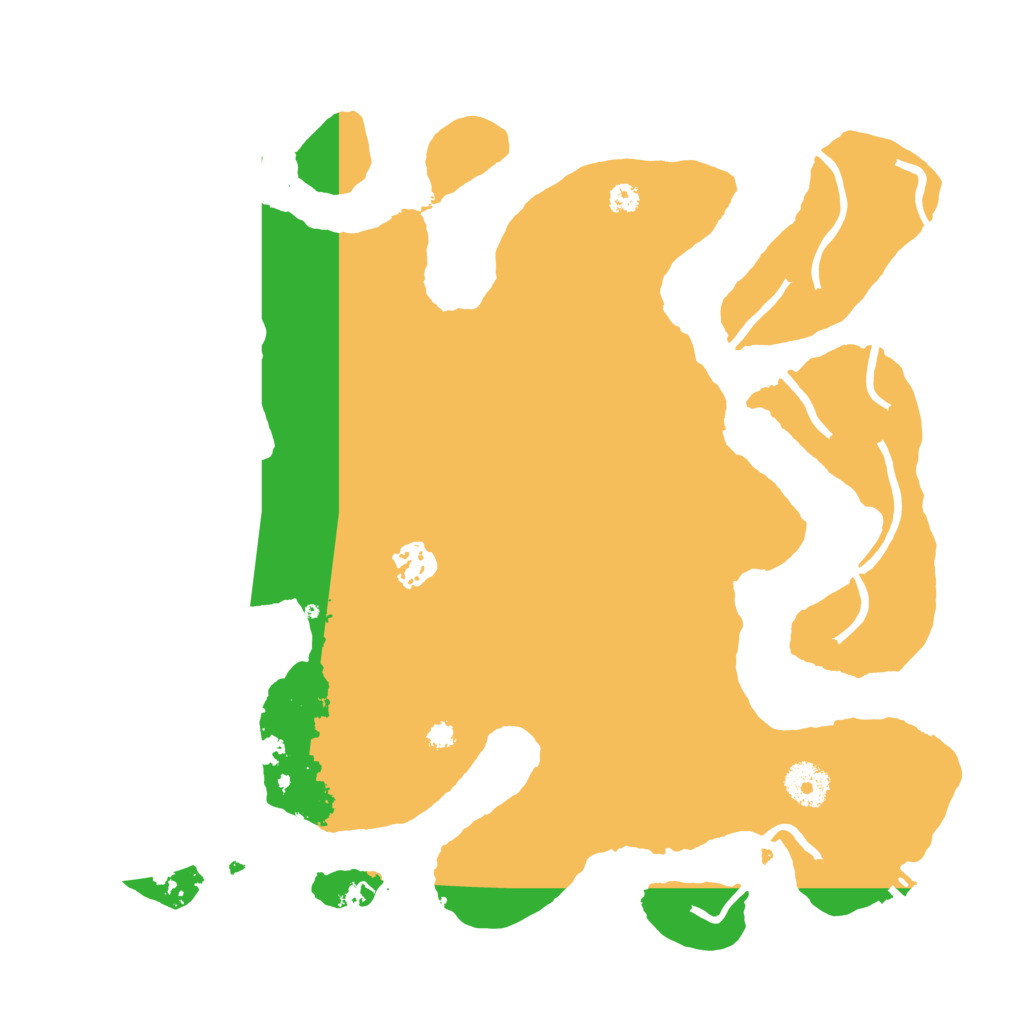 Biome Rust Map: Procedural Map, Size: 3500, Seed: 1479111300