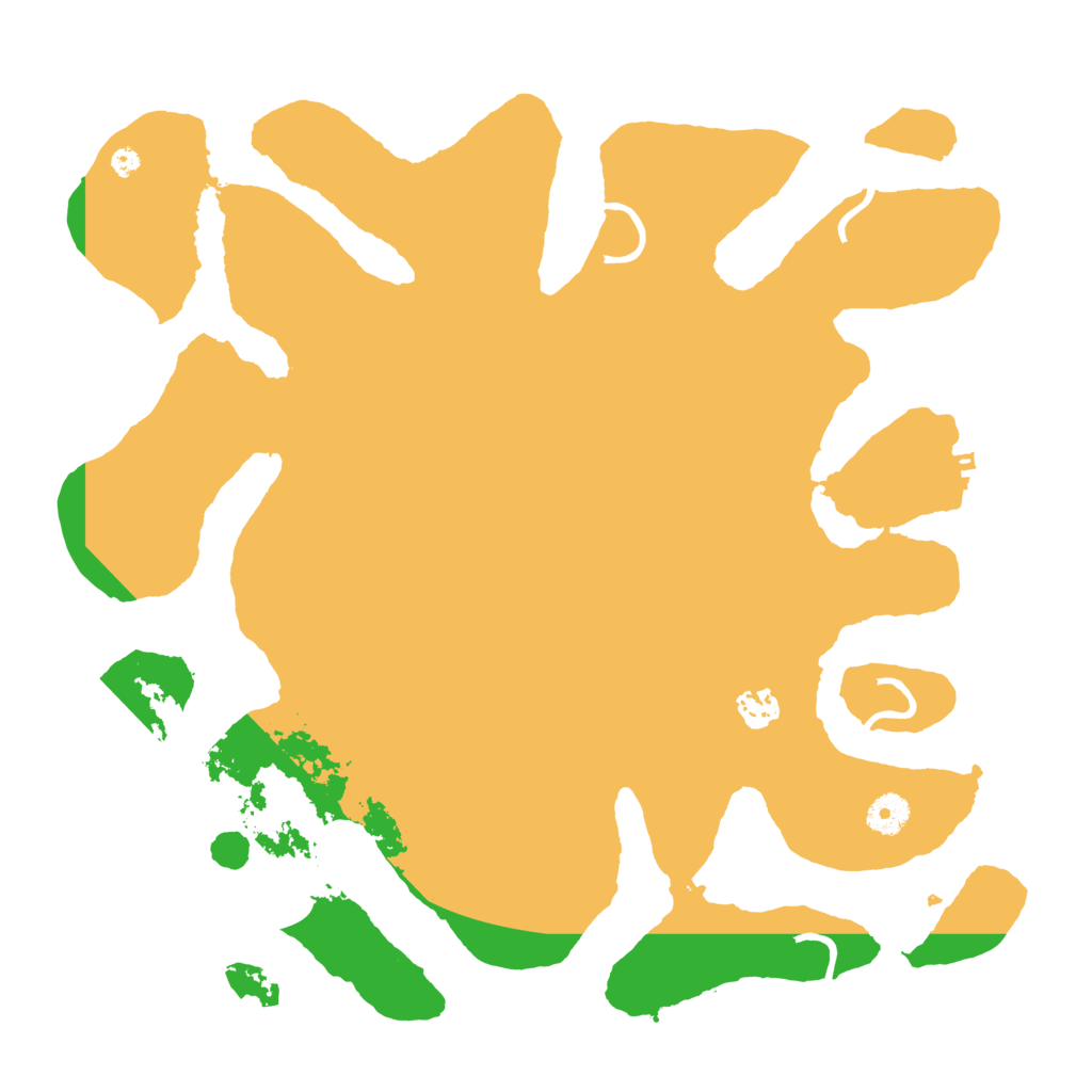 Biome Rust Map: Procedural Map, Size: 4000, Seed: 395971