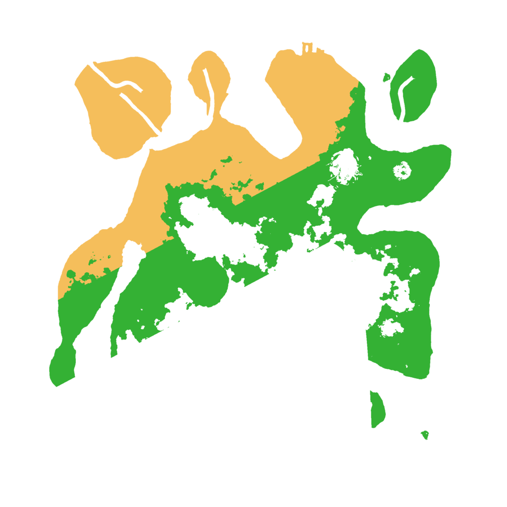 Biome Rust Map: Procedural Map, Size: 3000, Seed: 906317