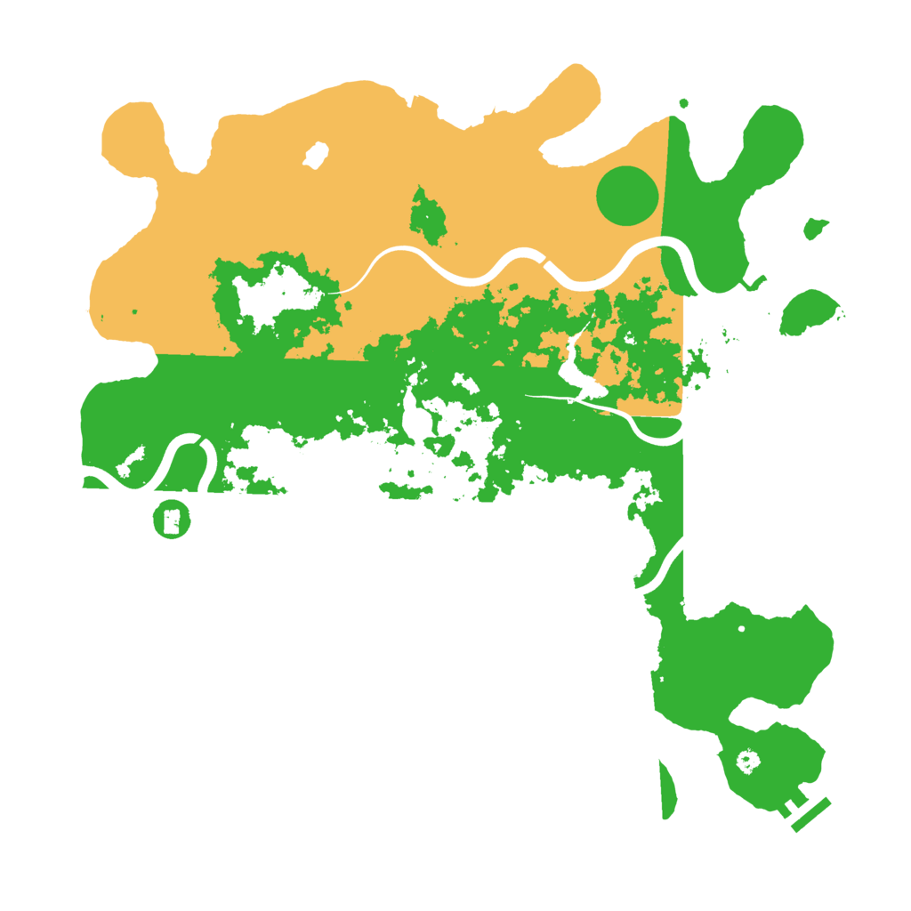 Biome Rust Map: Procedural Map, Size: 4000, Seed: 368995