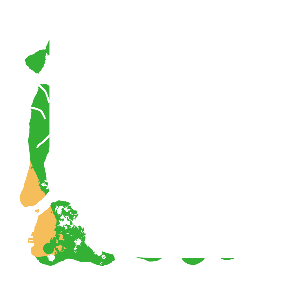 Biome Rust Map: Procedural Map, Size: 3600, Seed: 320522588