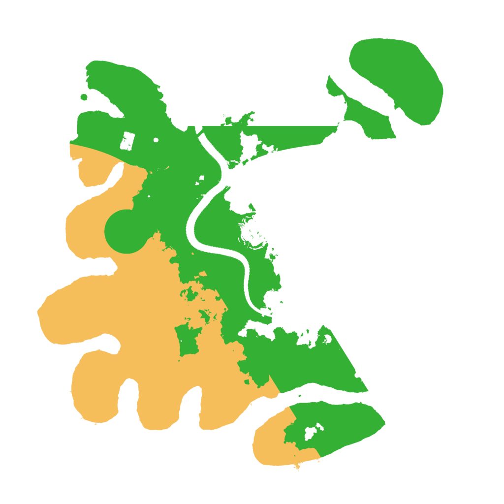 Biome Rust Map: Procedural Map, Size: 3000, Seed: 1601643988