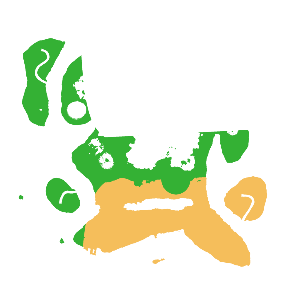 Biome Rust Map: Procedural Map, Size: 3000, Seed: 642174