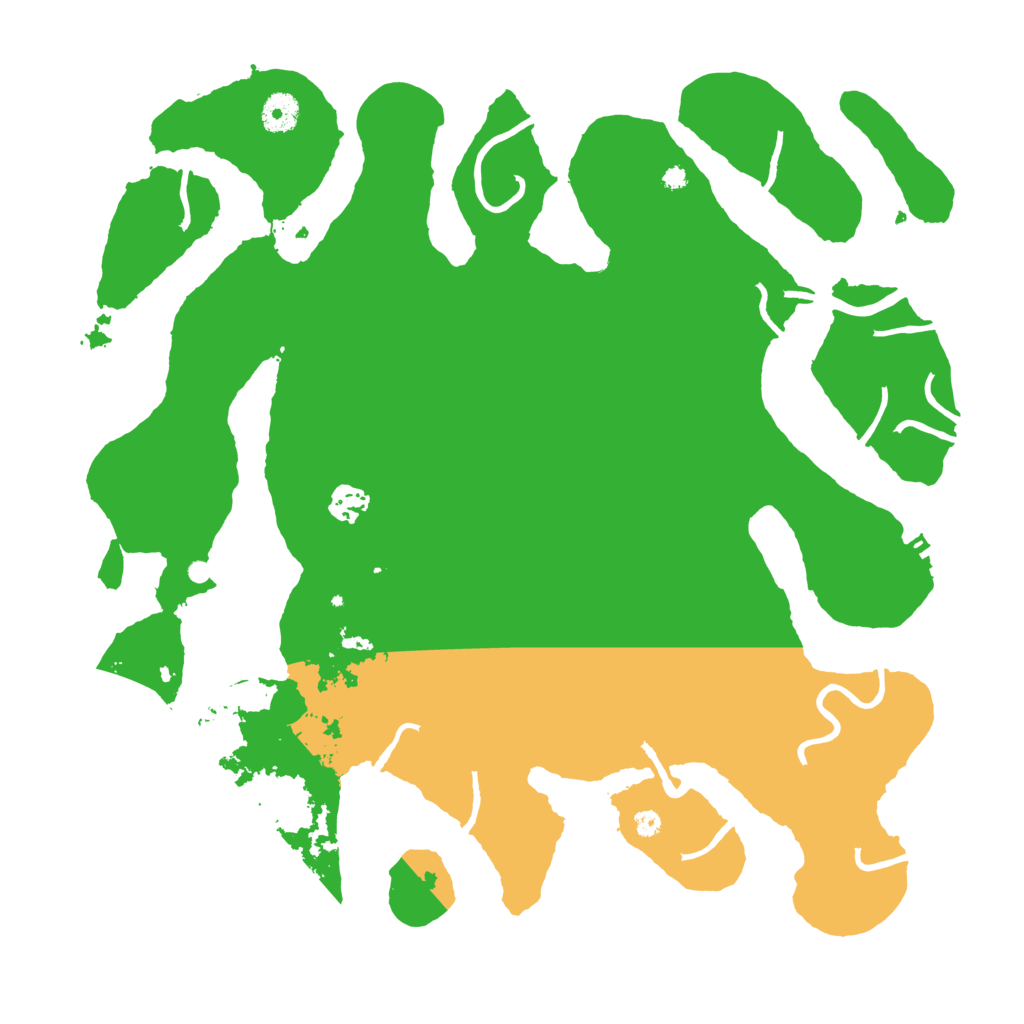 Biome Rust Map: Procedural Map, Size: 4000, Seed: 453818