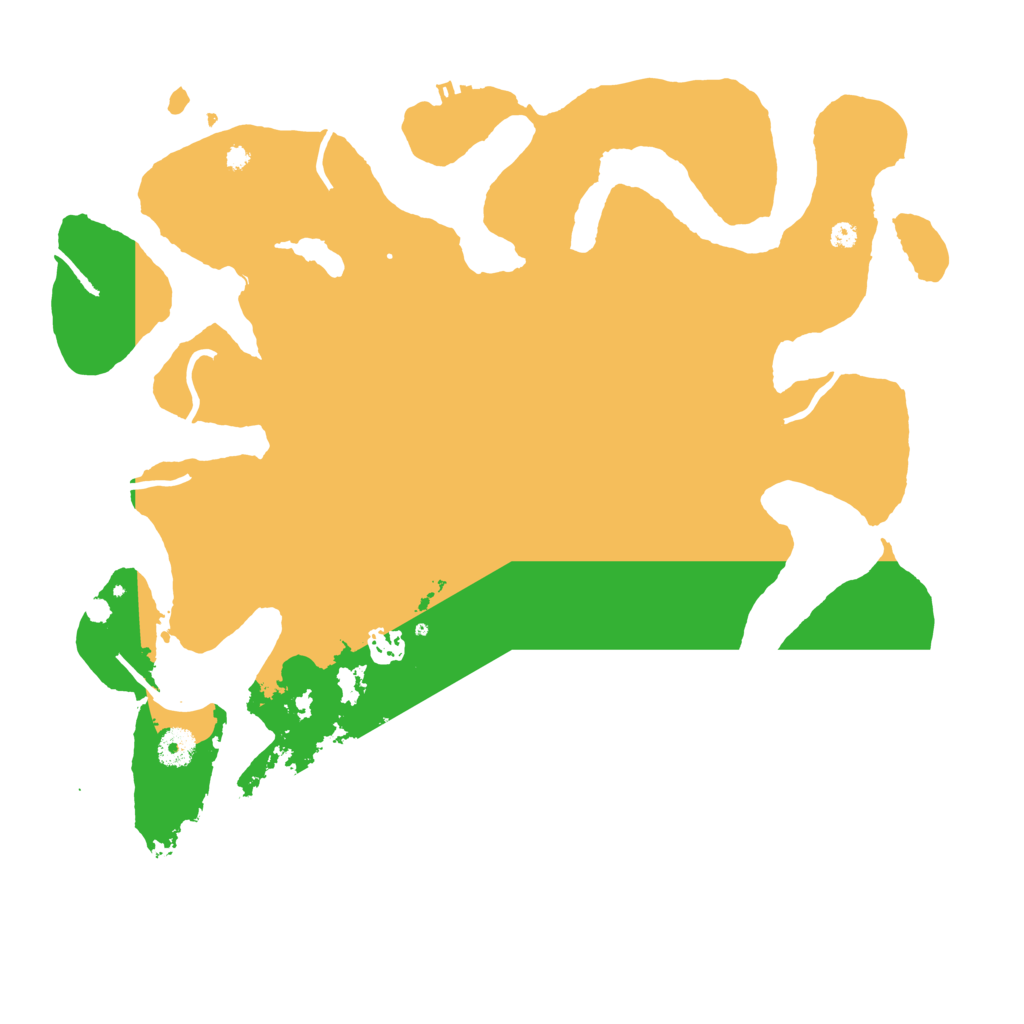 Biome Rust Map: Procedural Map, Size: 4000, Seed: 57402