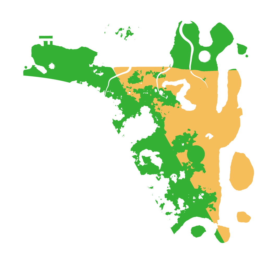 Biome Rust Map: Procedural Map, Size: 4000, Seed: 340671