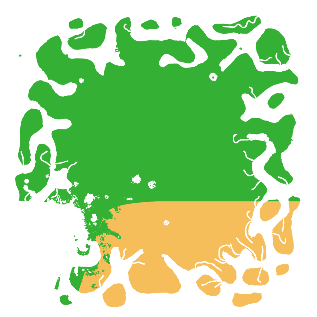 Biome Rust Map: Procedural Map, Size: 6000, Seed: 141295597