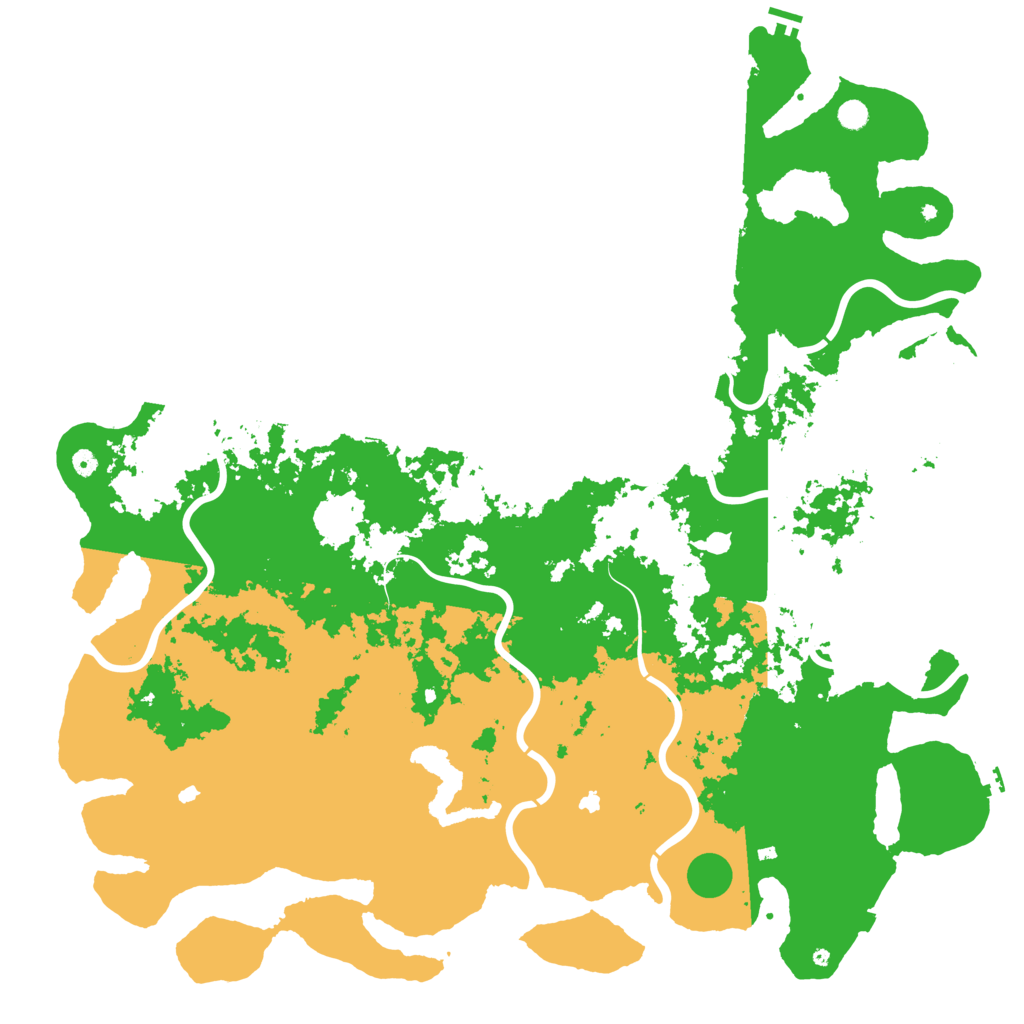 Biome Rust Map: Procedural Map, Size: 6000, Seed: 112