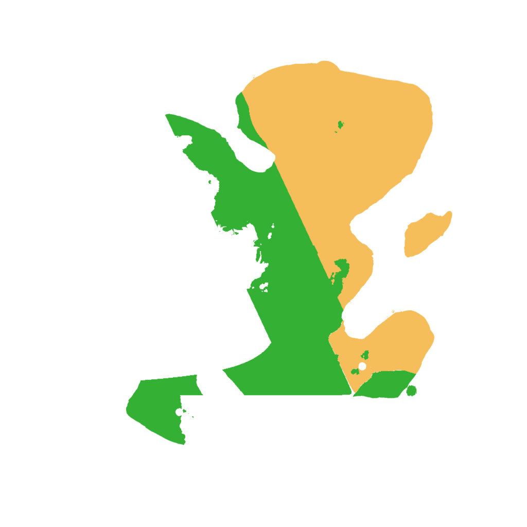 Biome Rust Map: Procedural Map, Size: 2000, Seed: 756545