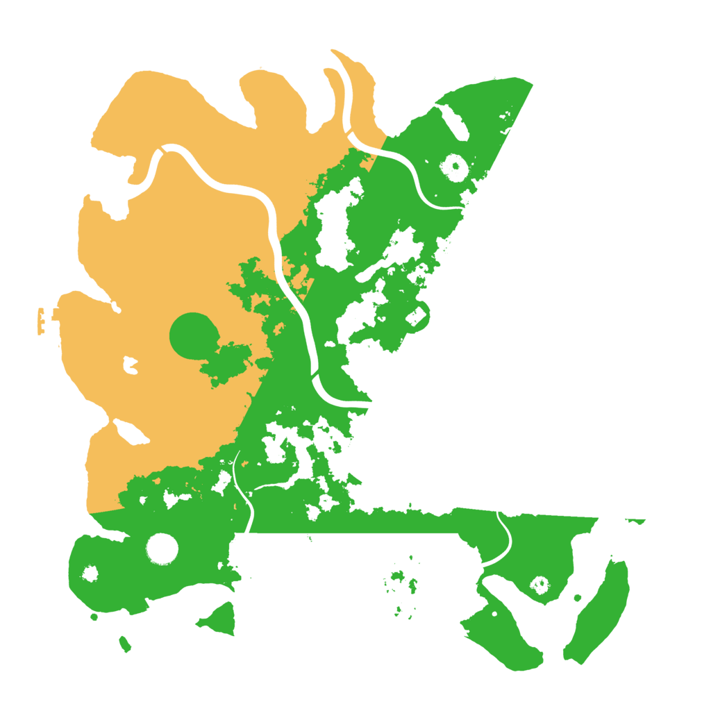 Biome Rust Map: Procedural Map, Size: 4000, Seed: 587814