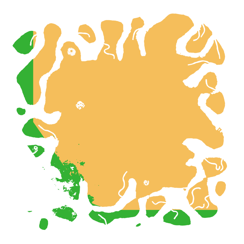 Biome Rust Map: Procedural Map, Size: 4500, Seed: 723715747