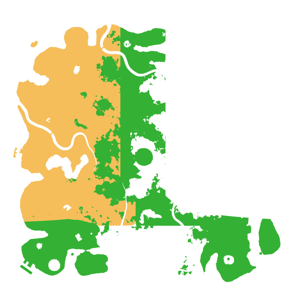 Biome Rust Map: Procedural Map, Size: 4500, Seed: 1650996603