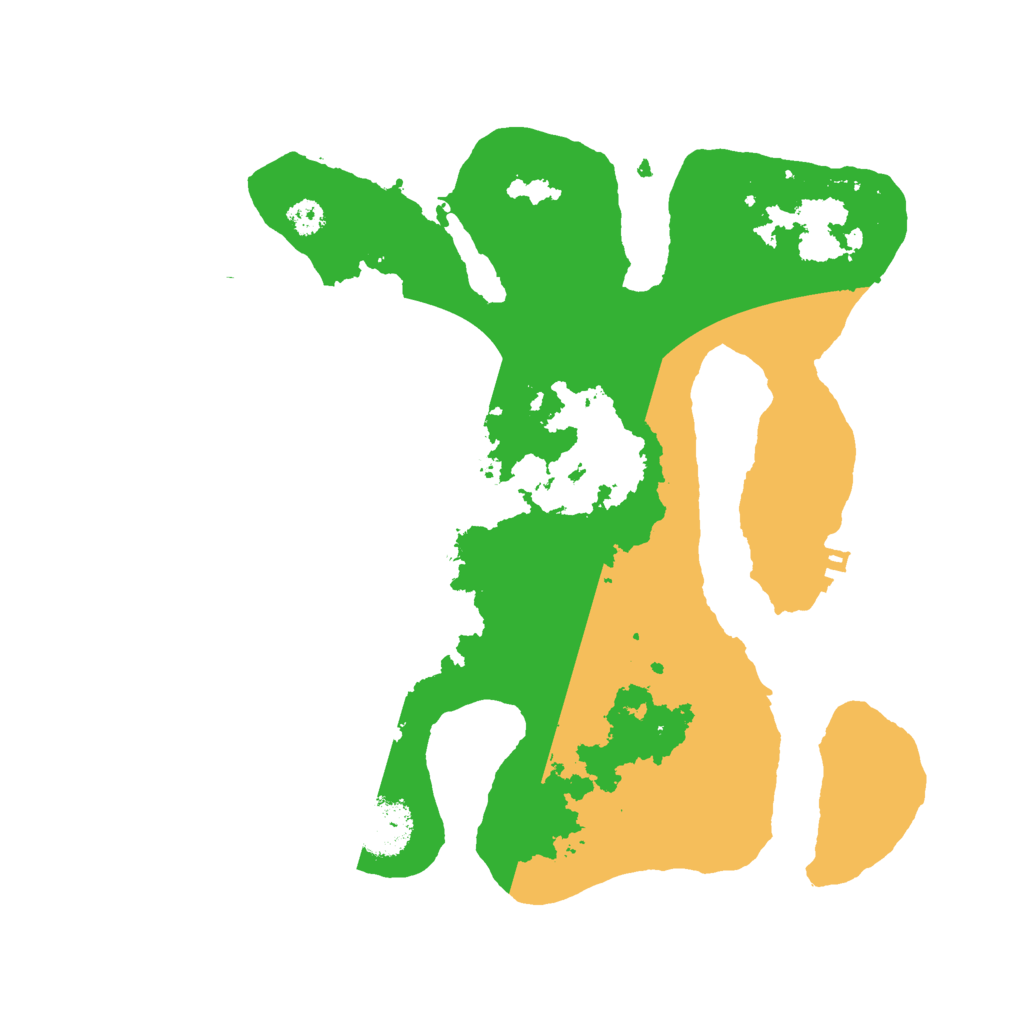 Biome Rust Map: Procedural Map, Size: 3000, Seed: 1520932771