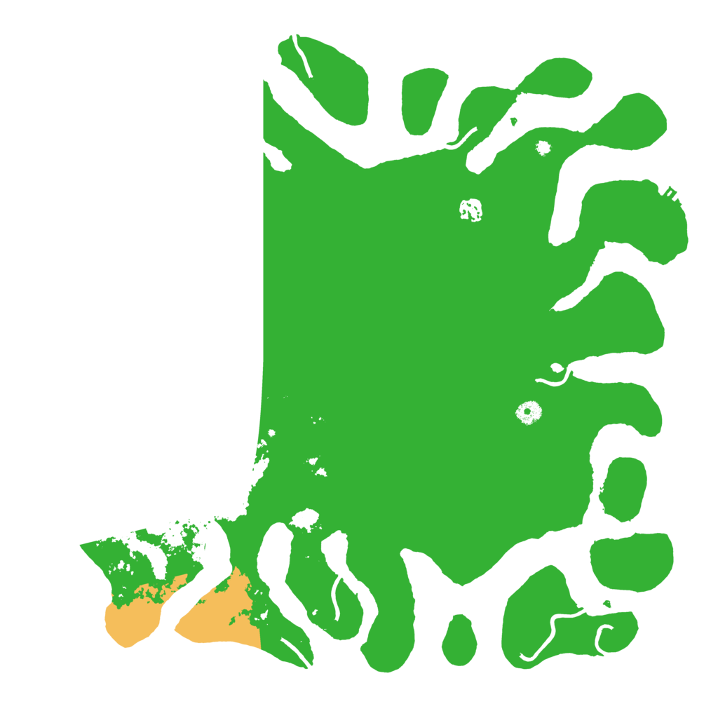 Biome Rust Map: Procedural Map, Size: 4500, Seed: 36987412