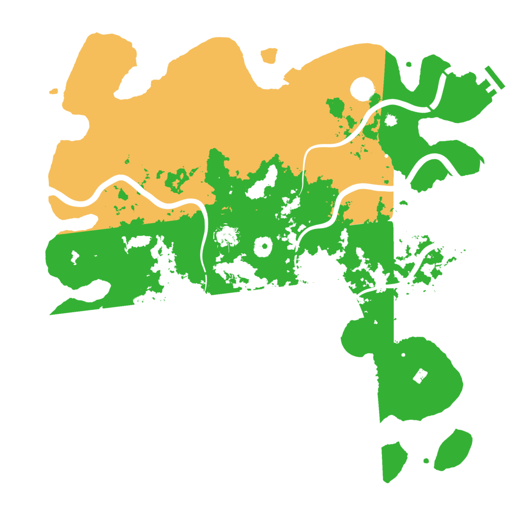 Biome Rust Map: Procedural Map, Size: 3950, Seed: 1719857789