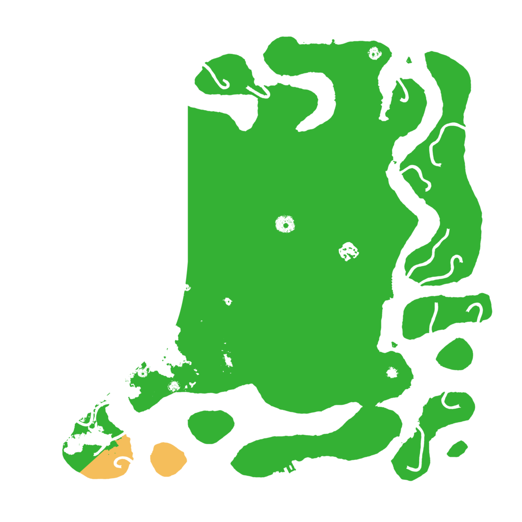 Biome Rust Map: Procedural Map, Size: 4250, Seed: 12393