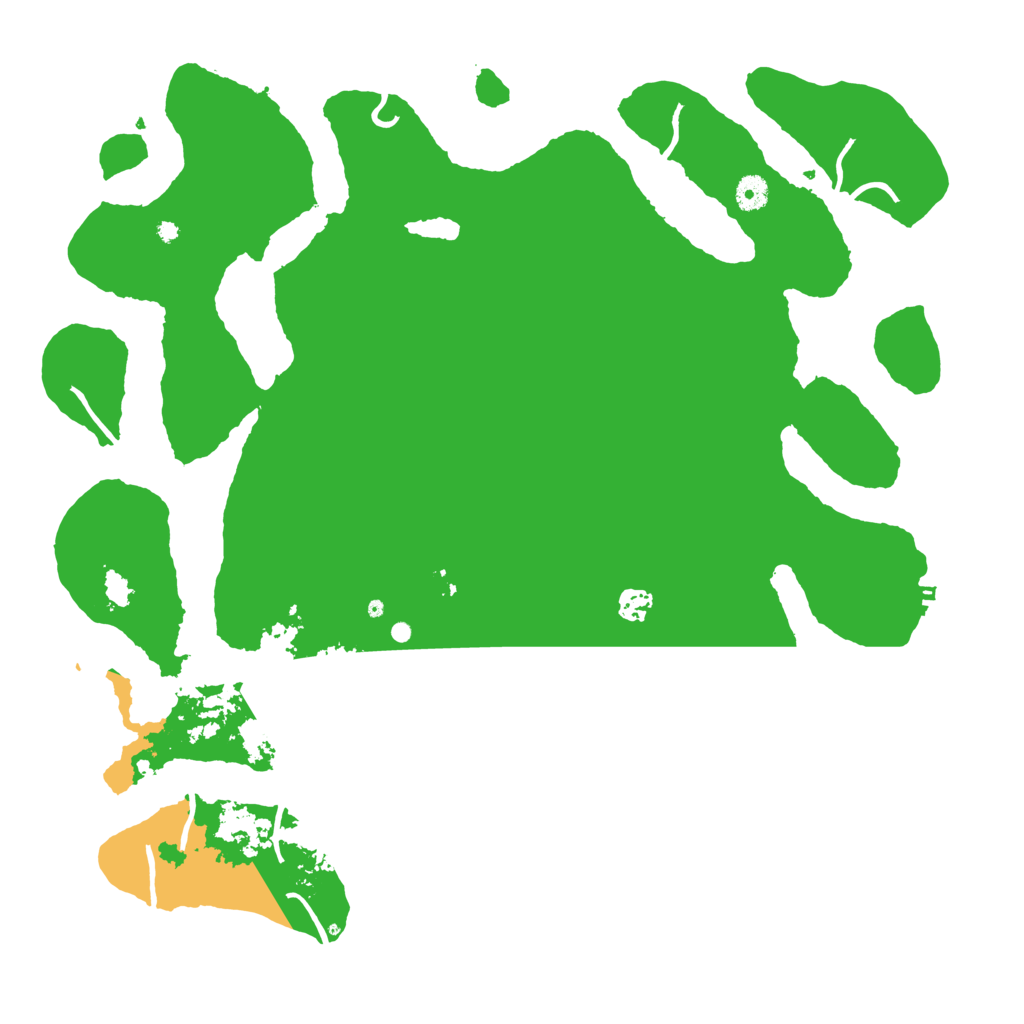 Biome Rust Map: Procedural Map, Size: 4500, Seed: 877417459