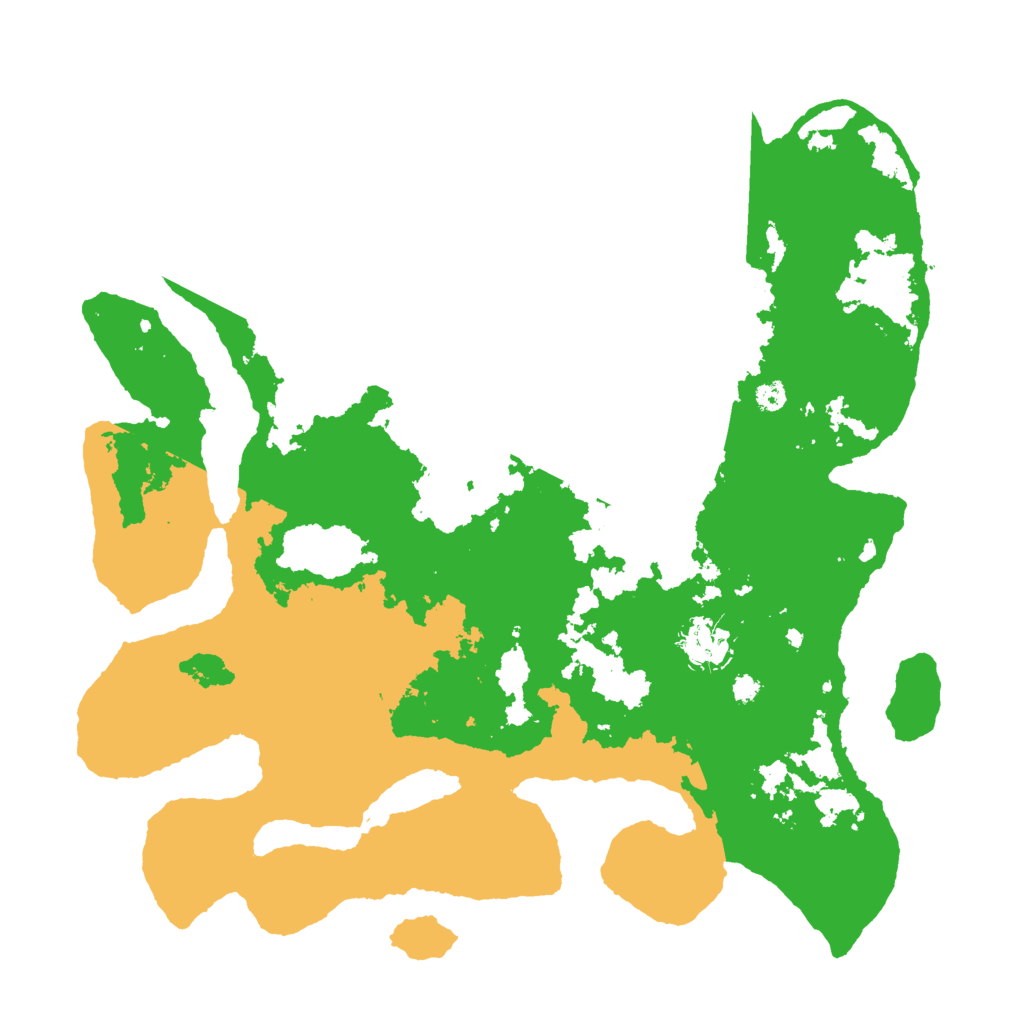 Biome Rust Map: Procedural Map, Size: 3500, Seed: 33662972