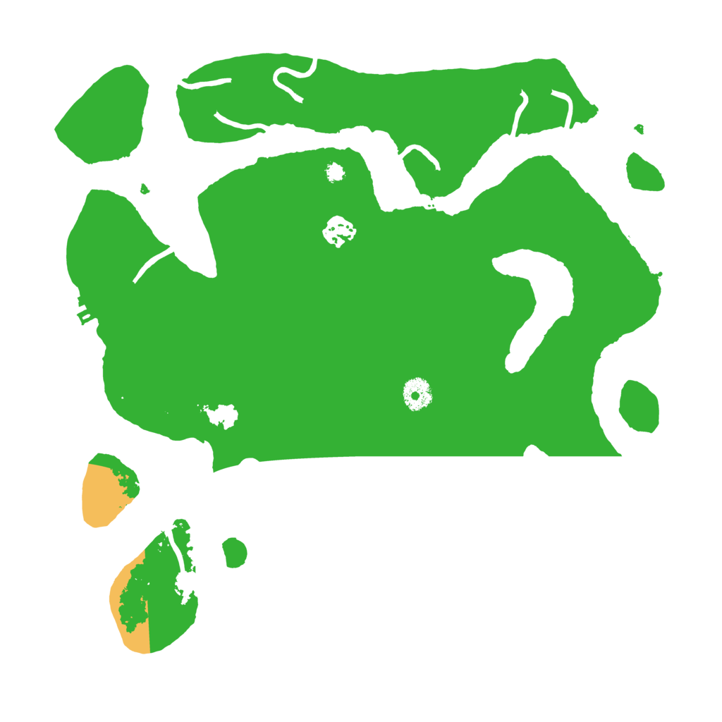 Biome Rust Map: Procedural Map, Size: 3550, Seed: 612221