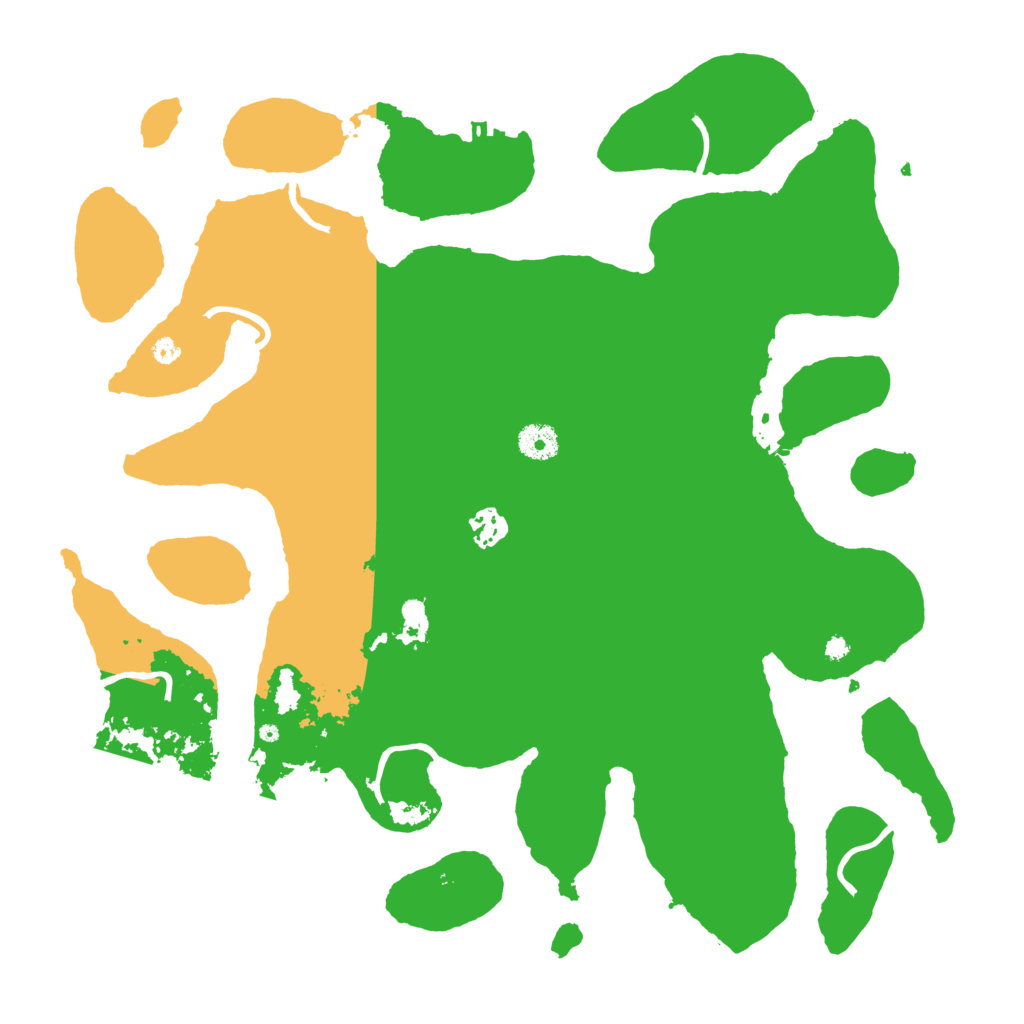 Biome Rust Map: Procedural Map, Size: 4000, Seed: 322889