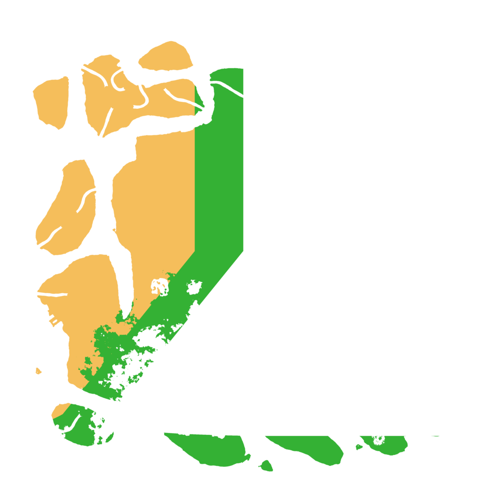 Biome Rust Map: Procedural Map, Size: 4000, Seed: 484788