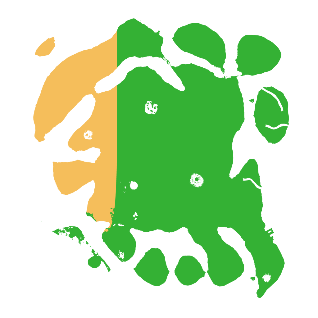 Biome Rust Map: Procedural Map, Size: 3550, Seed: 793707