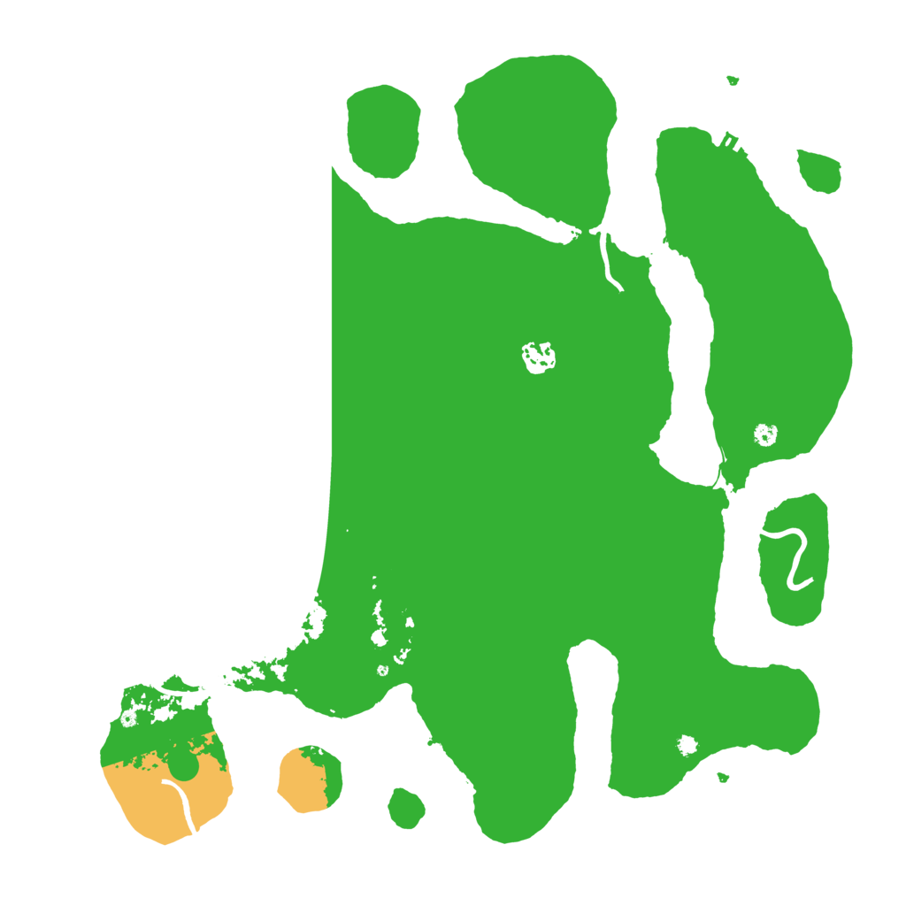 Biome Rust Map: Procedural Map, Size: 4000, Seed: 684870