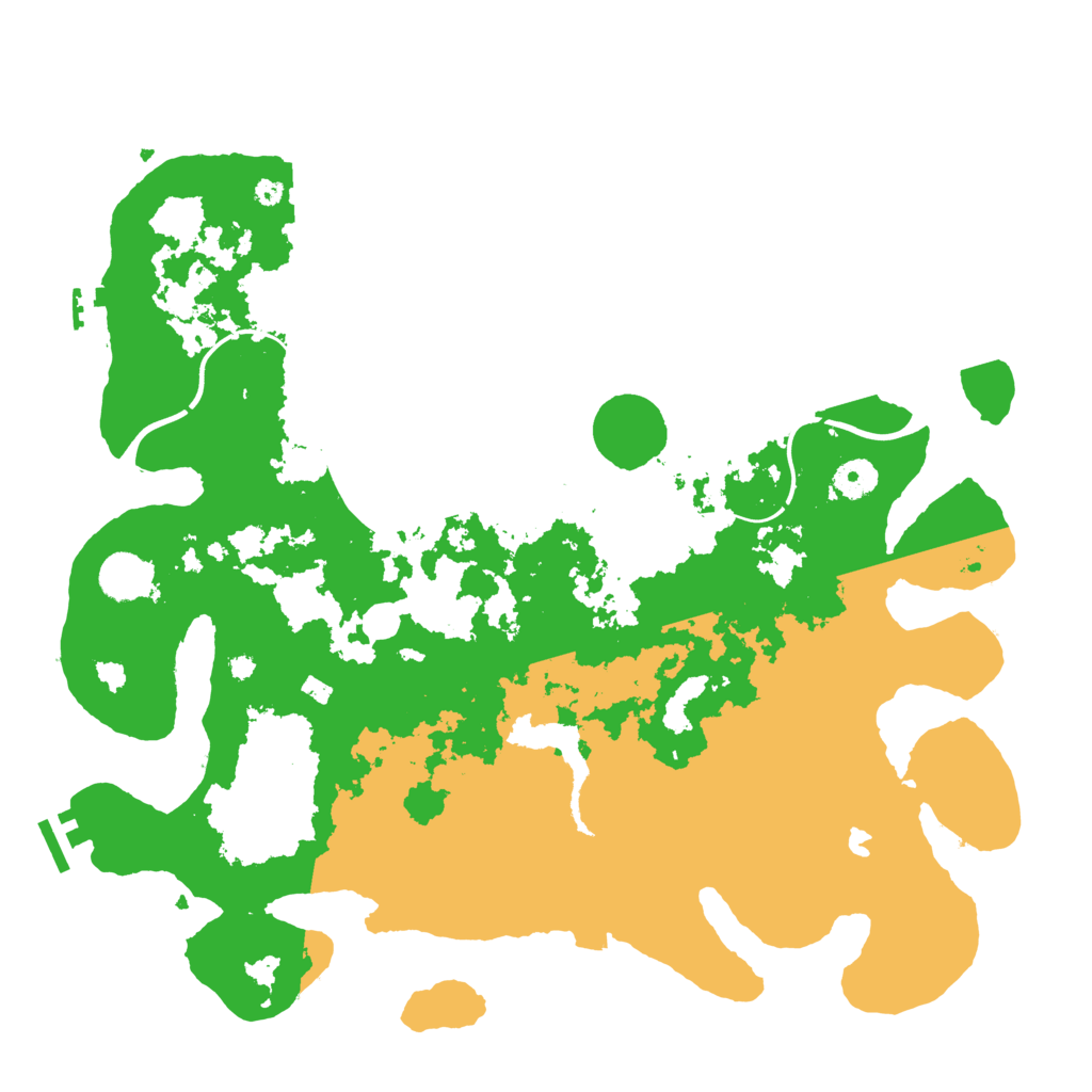 Biome Rust Map: Procedural Map, Size: 4000, Seed: 669952