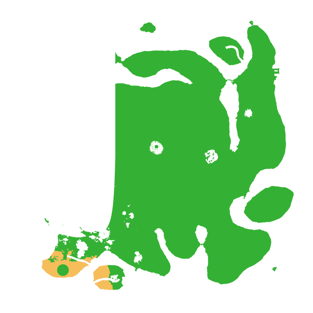 Biome Rust Map: Procedural Map, Size: 3550, Seed: 278247