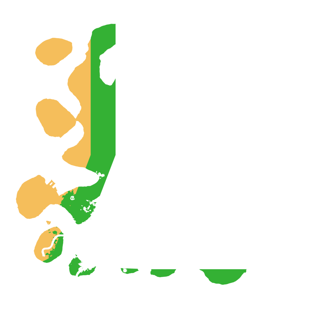 Biome Rust Map: Procedural Map, Size: 3550, Seed: 173106