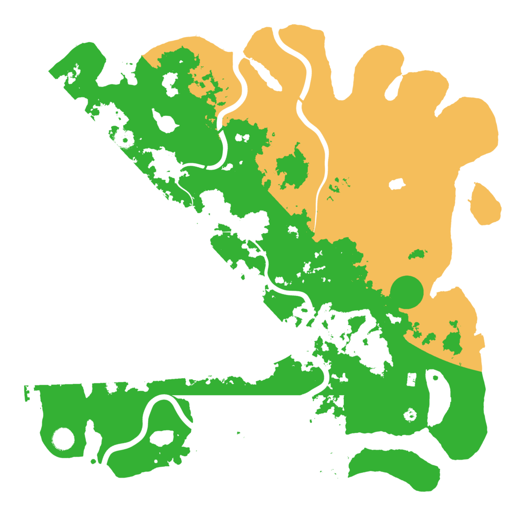 Biome Rust Map: Procedural Map, Size: 4200, Seed: 212257731