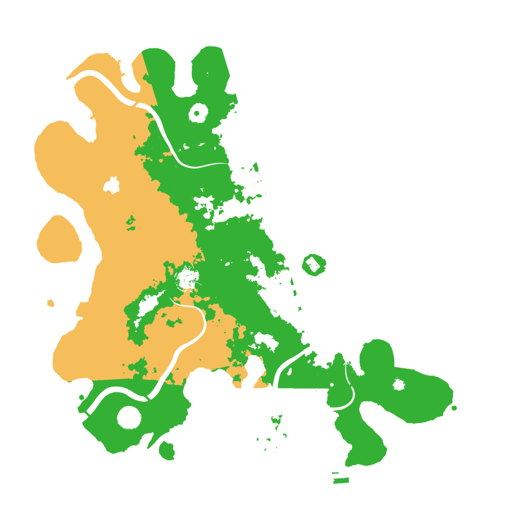 Biome Rust Map: Procedural Map, Size: 4000, Seed: 180301