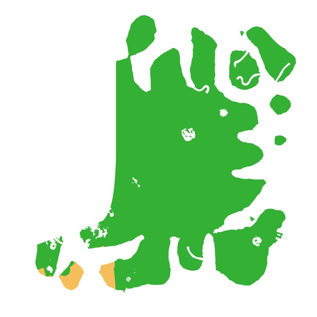 Biome Rust Map: Procedural Map, Size: 3550, Seed: 156639