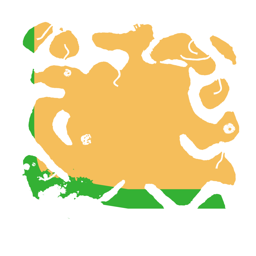 Biome Rust Map: Procedural Map, Size: 3550, Seed: 98046