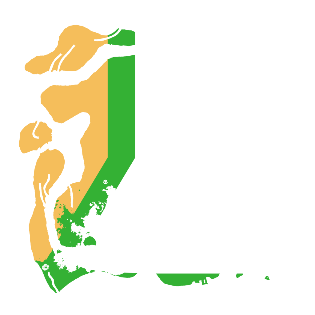 Biome Rust Map: Procedural Map, Size: 3550, Seed: 542967