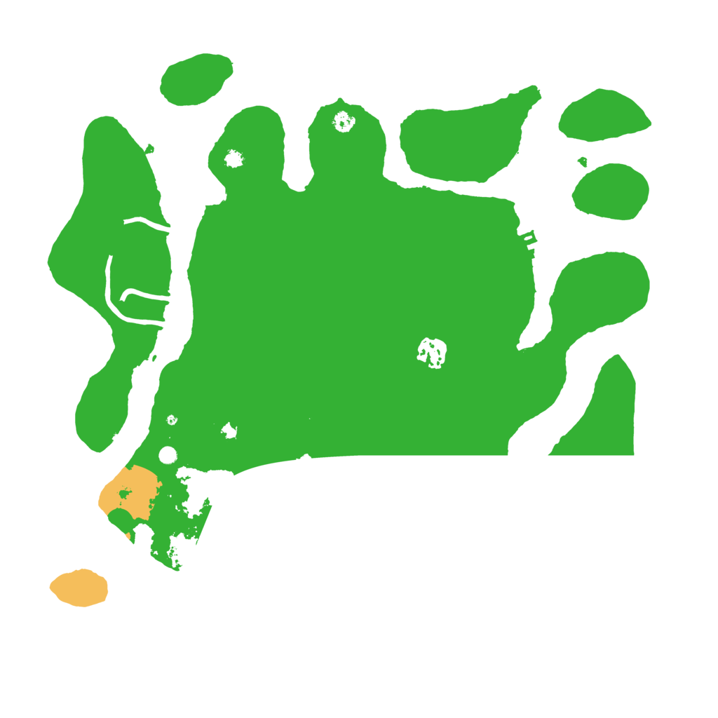 Biome Rust Map: Procedural Map, Size: 3550, Seed: 694565