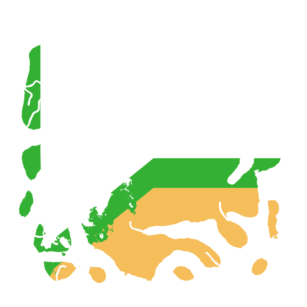 Biome Rust Map: Procedural Map, Size: 3900, Seed: 4734