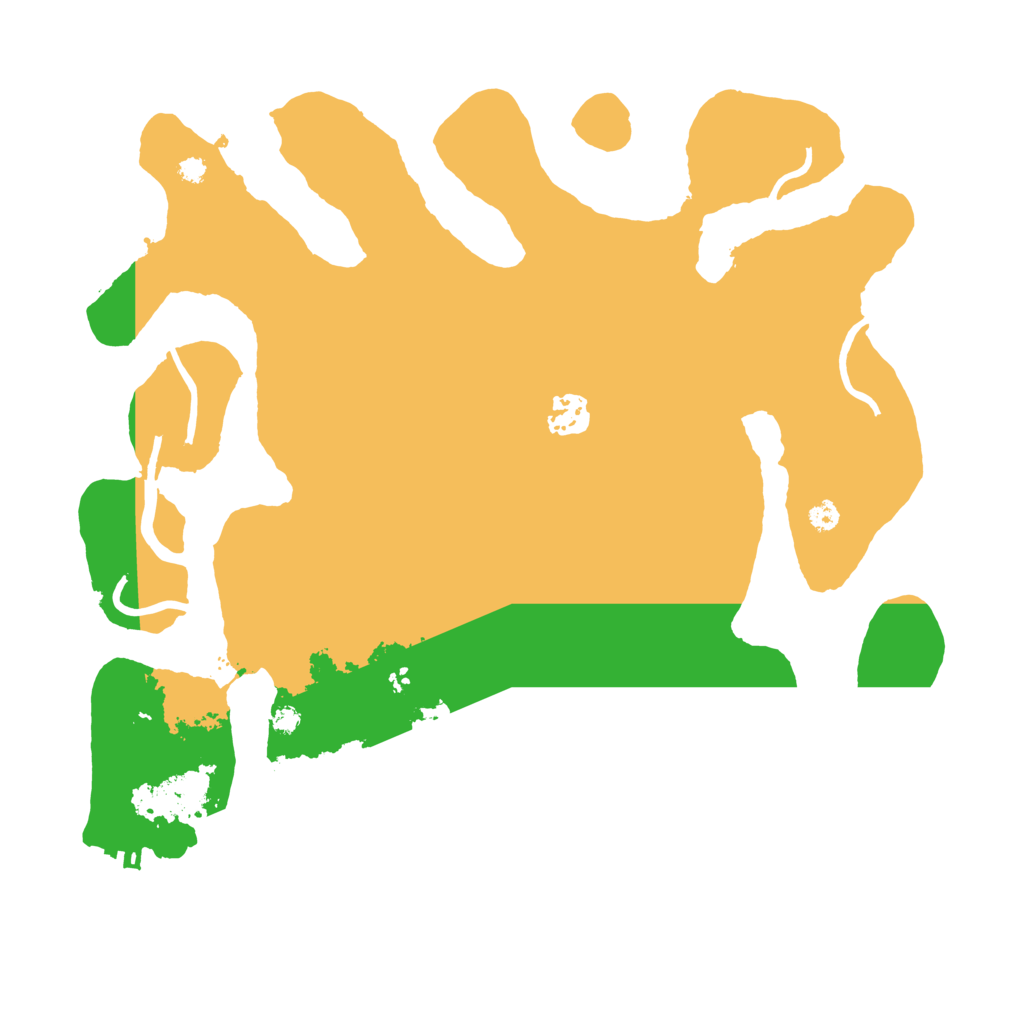 Biome Rust Map: Procedural Map, Size: 3550, Seed: 819151